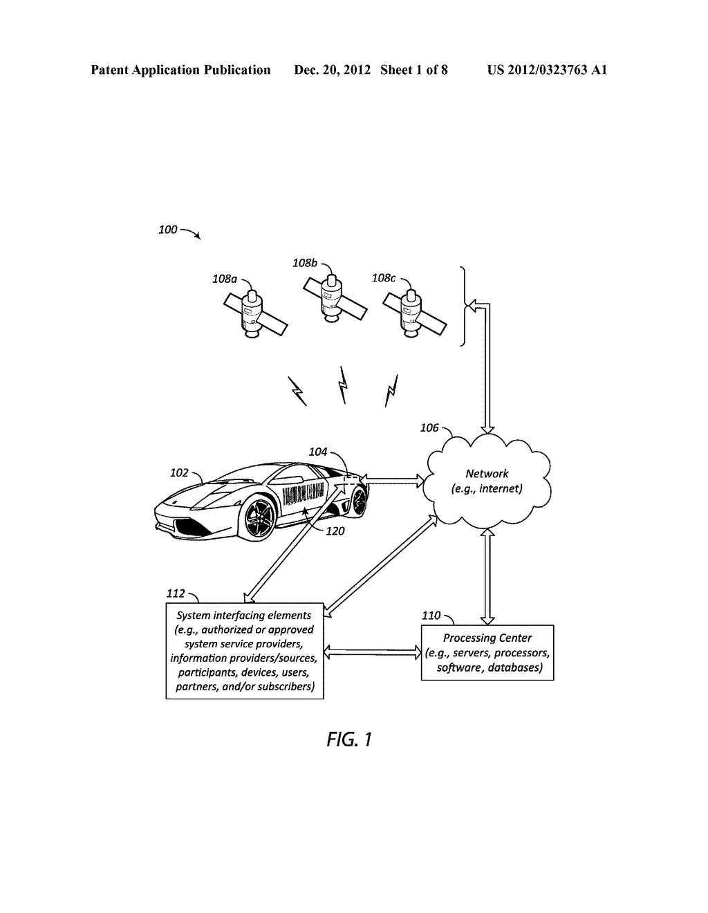 Systems and methods for monitoring and managing transportation     infrastructure and locations of vehicles therein - diagram, schematic, and image 02