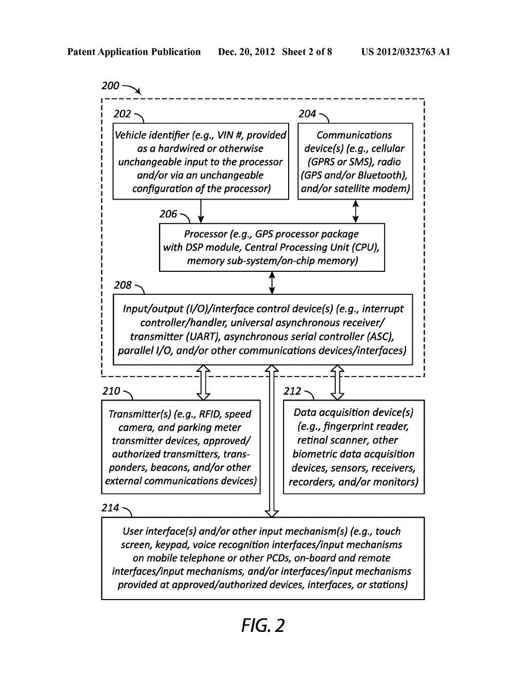 Systems and methods for monitoring and managing transportation     infrastructure and locations of vehicles therein - diagram, schematic, and image 03