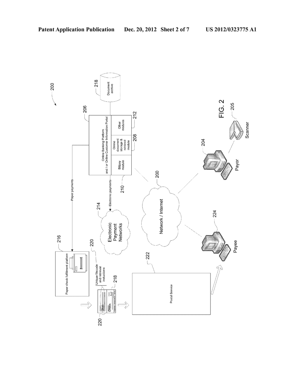 ENHANCED SEARCHABILITY OF FIELDS ASSOCIATED WITH ONLINE BILLPAY MEMO DATA - diagram, schematic, and image 03