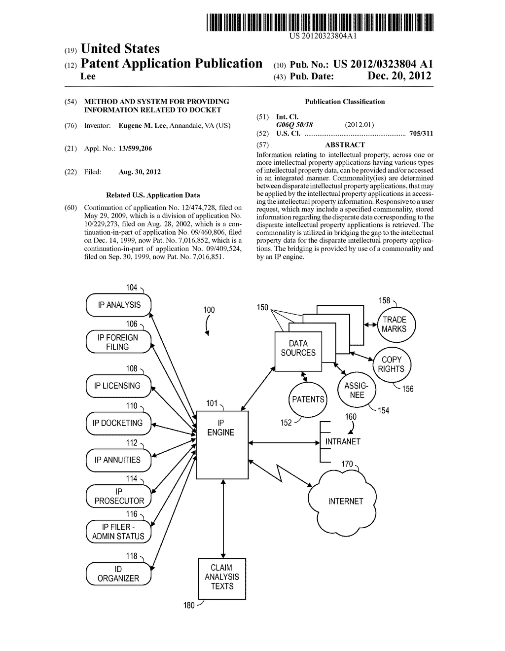 METHOD AND SYSTEM FOR PROVIDING INFORMATION RELATED TO DOCKET - diagram, schematic, and image 01