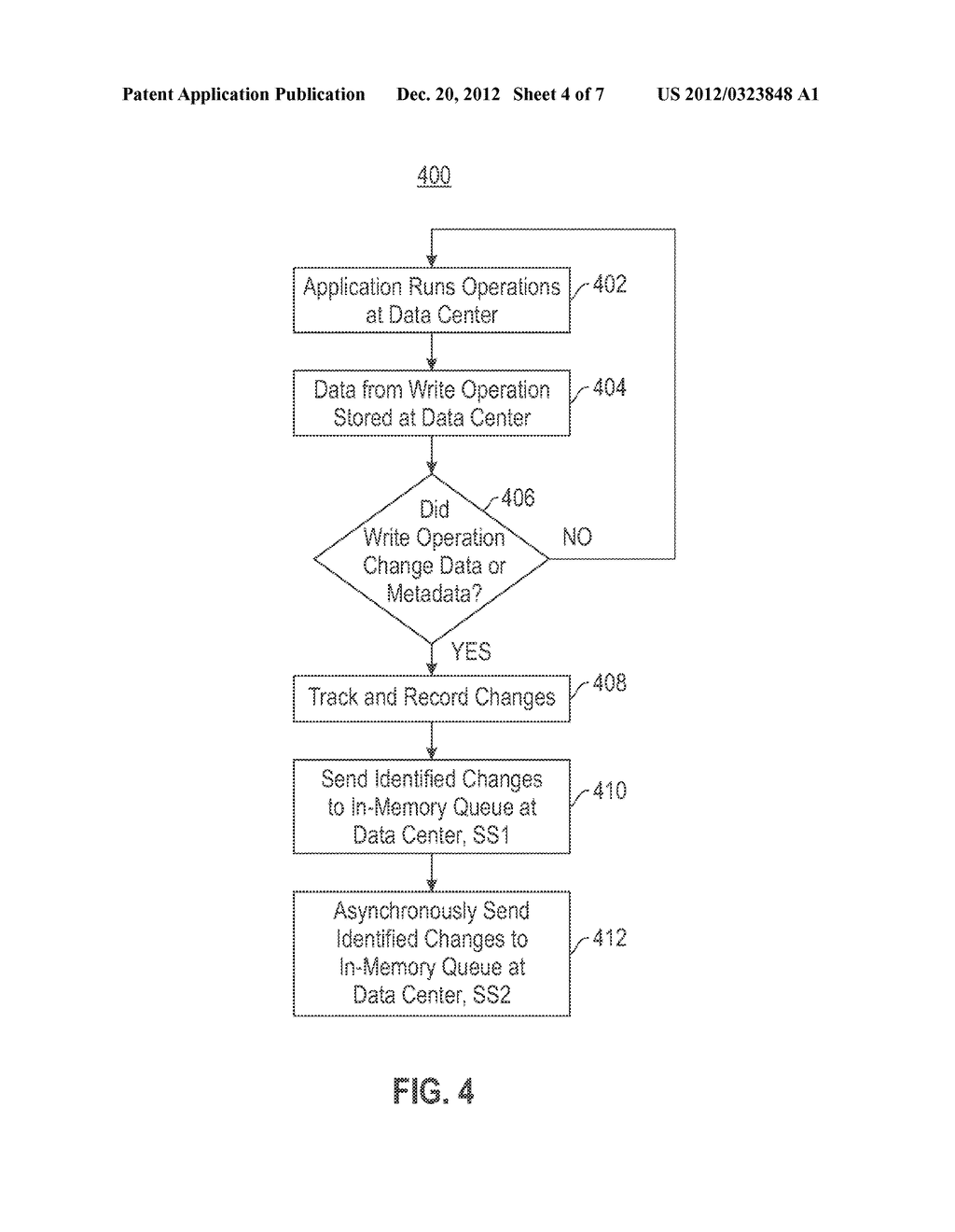 CONTINUOUS AND ASYNCHRONOUS REPLICATION OF A CONSISTENT DATASET - diagram, schematic, and image 05