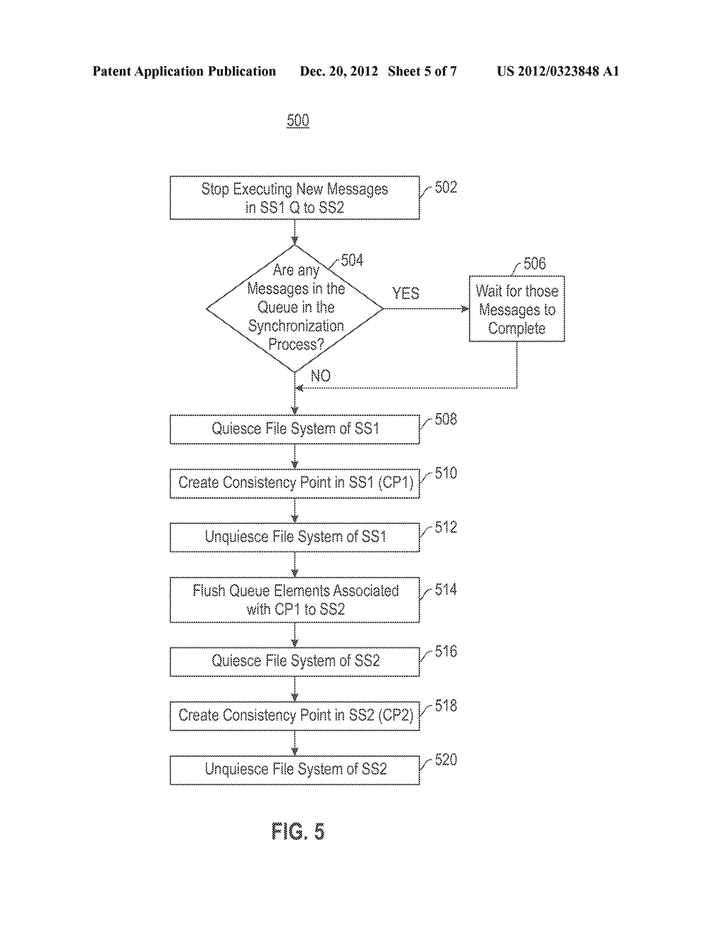 CONTINUOUS AND ASYNCHRONOUS REPLICATION OF A CONSISTENT DATASET - diagram, schematic, and image 06