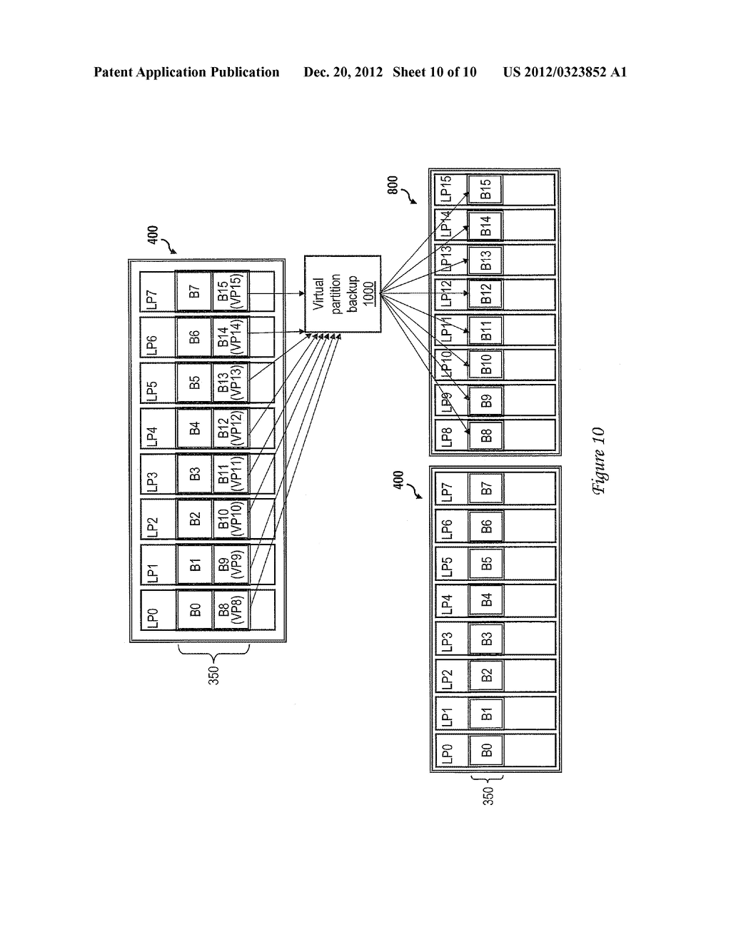 DATABASE REDISTRIBUTION UTILIZING VIRTUAL PARTITIONS - diagram, schematic, and image 11