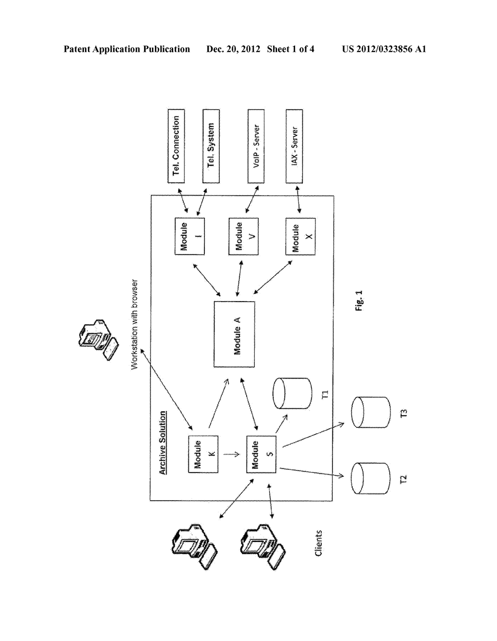 METHOD AND DEVICE FOR THE LEGALLY SECURE ARCHIVING OF TELEPHONE CONTENTS - diagram, schematic, and image 02