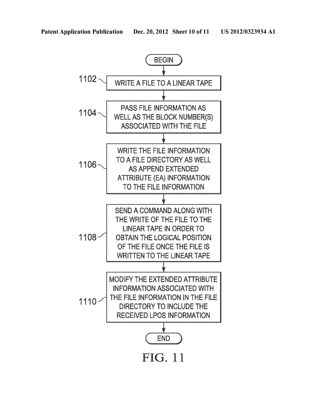 Rendering Tape File System Information in a Graphical User Interface - diagram, schematic, and image 11