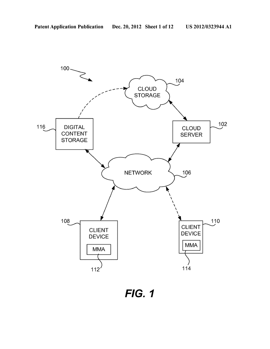 MANAGEMENT OF NETWORK-BASED DIGITAL DATA REPOSITORY - diagram, schematic, and image 02