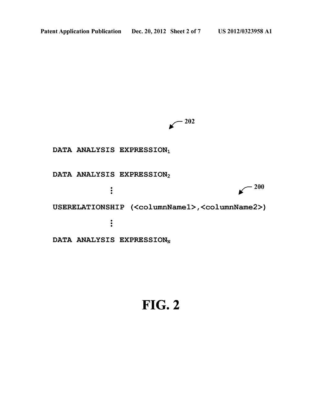 SPECIFICATION OF DATABASE TABLE RELATIONSHIPS FOR CALCULATION - diagram, schematic, and image 03