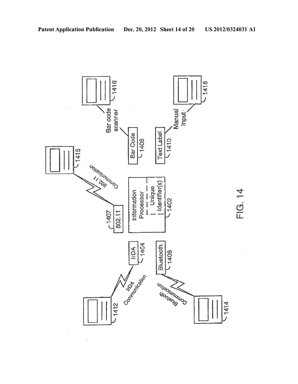 SYSTEM AND METHOD FOR ACCESSING INFORMATION PROCESSOR SERVICES FROM A     MOBILE COMMUNICATION DEVICE - diagram, schematic, and image 15