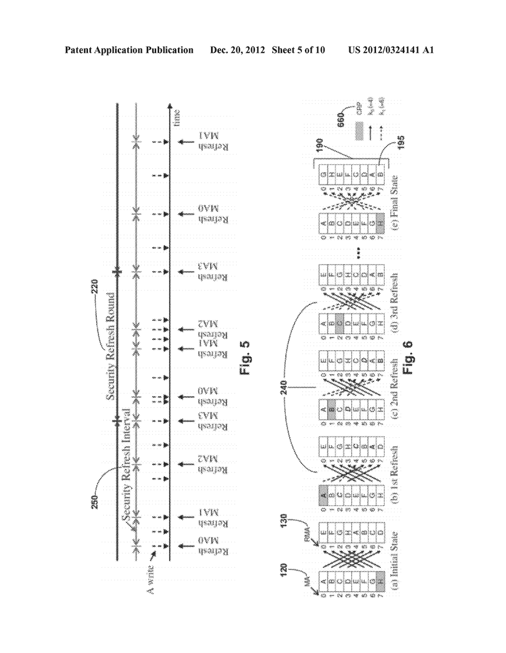 SYSTEMS AND METHODS PROVIDING WEAR LEVELING USING DYNAMIC RANDOMIZATION     FOR NON-VOLATILE MEMORY - diagram, schematic, and image 06