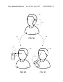 SWITCHING BETWEEN A FIRST OPERATIONAL MODE AND A SECOND OPERATIONAL MODE     USING A NATURAL MOTION GESTURE diagram and image