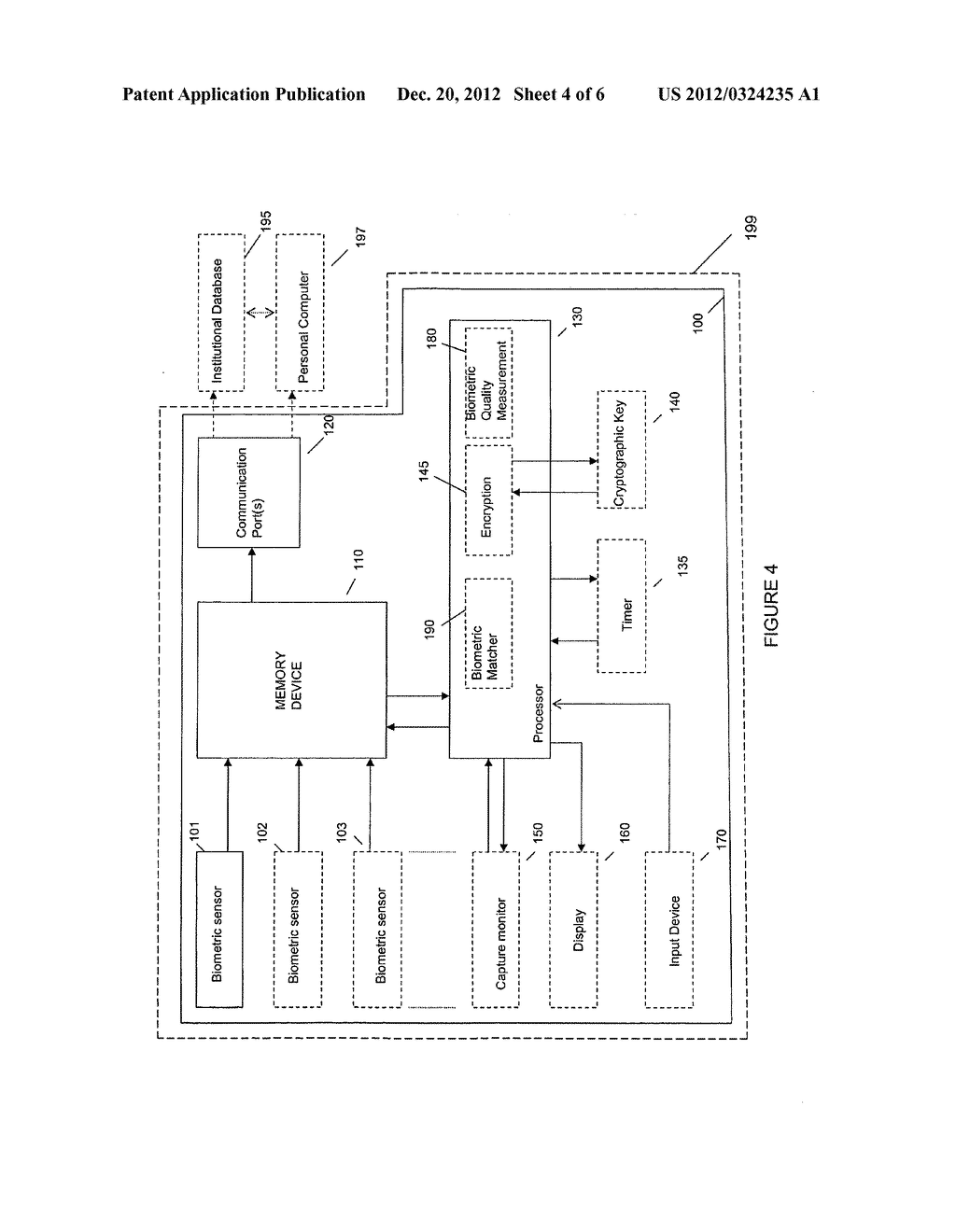 SYSTEM AND METHOD FOR REMOTE SELF-ENROLLMENT IN BIOMETRIC DATABASES - diagram, schematic, and image 05