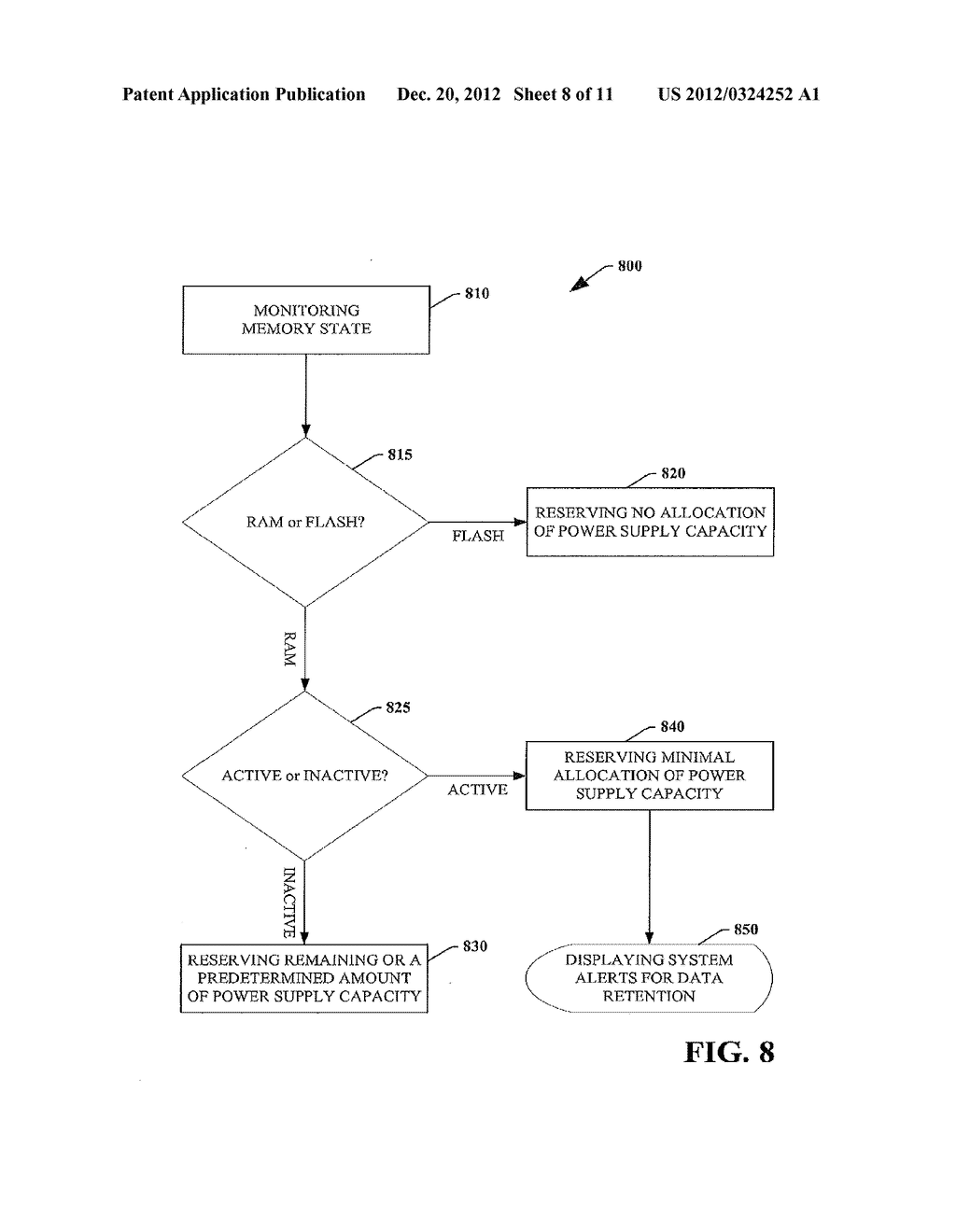 DYNAMIC BATTERY CAPACITY ALLOCATION FOR DATA RETENTION AMONG MOBILE     COMPUTERS AND ELECTRONIC DEVICES - diagram, schematic, and image 09