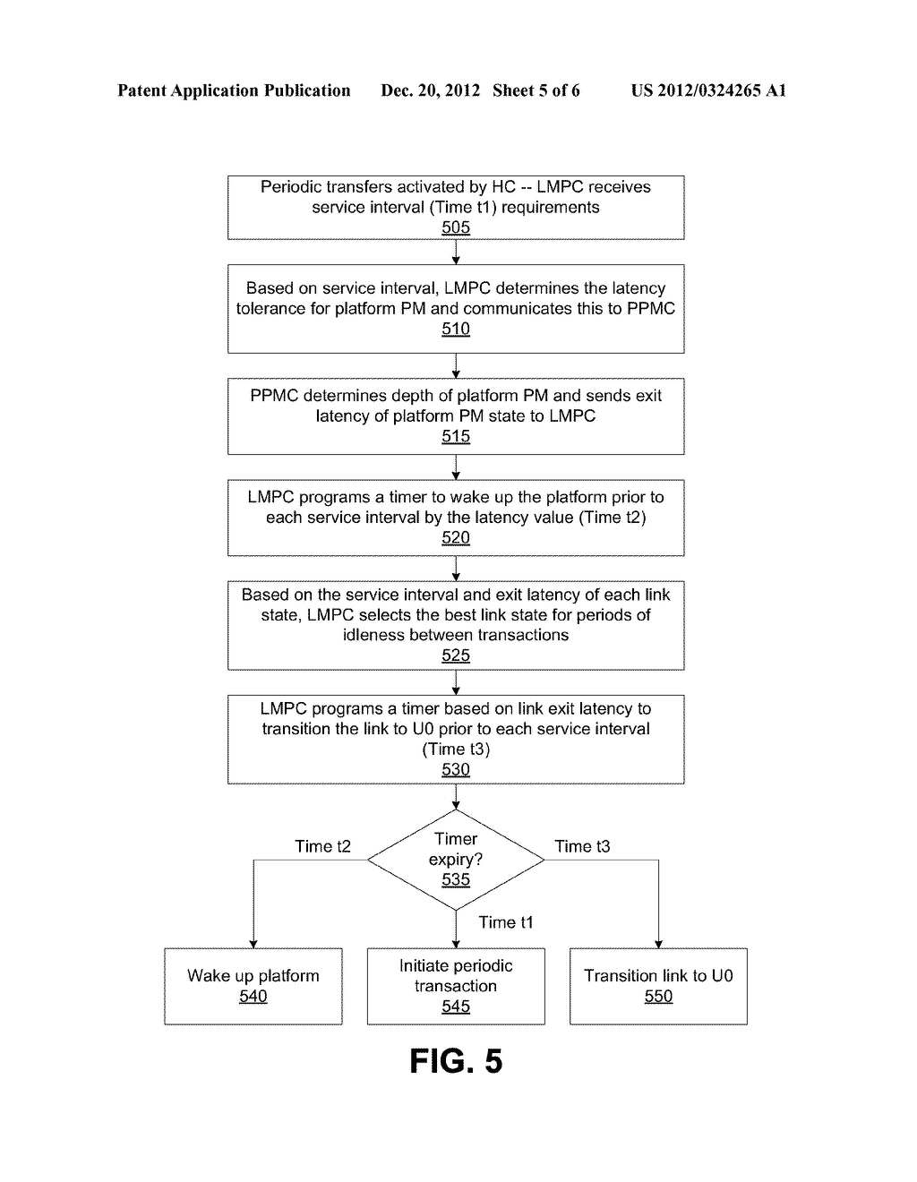 COORDINATED LINK POWER MANAGEMENT - diagram, schematic, and image 06