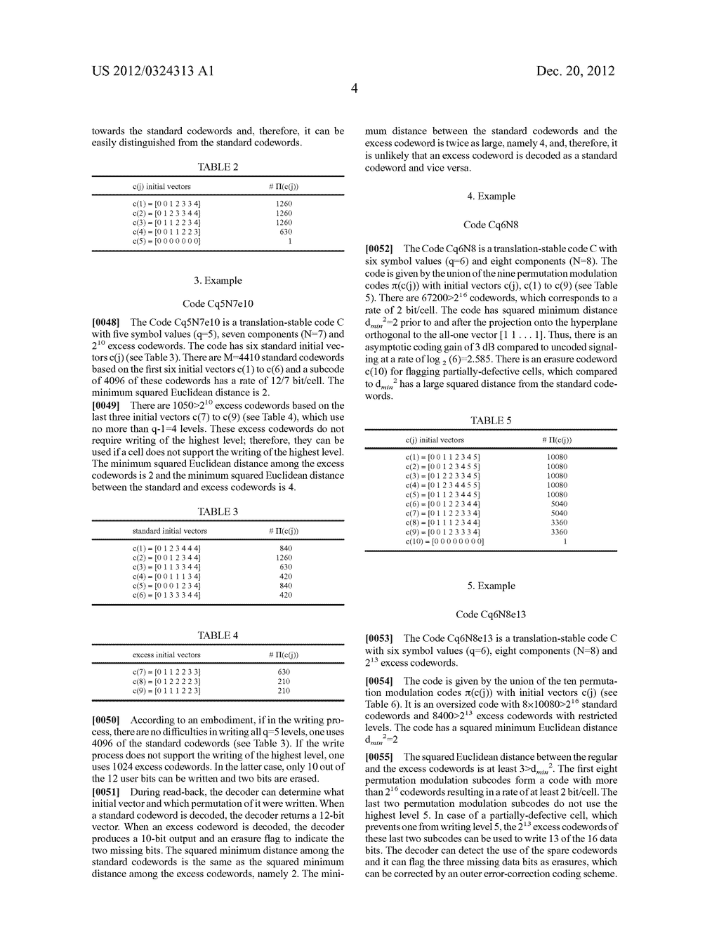 ENCODING A DATA WORD FOR WRITING THE ENCODED DATA WORD IN A MULTI-LEVEL     SOLID STATE MEMORY - diagram, schematic, and image 14