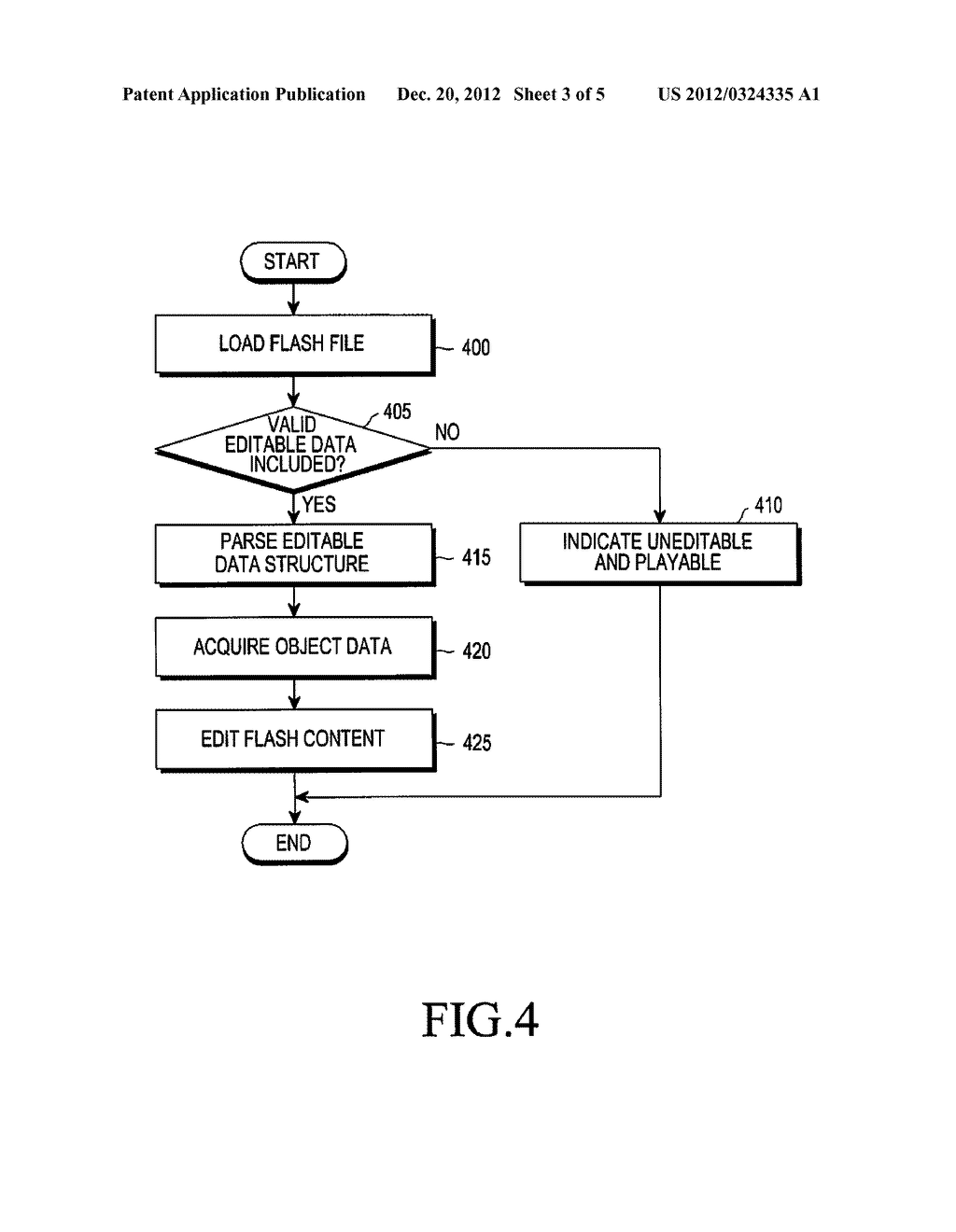APPARATUS AND METHOD FOR PROVIDING EDITABLE FLASH FILE - diagram, schematic, and image 04