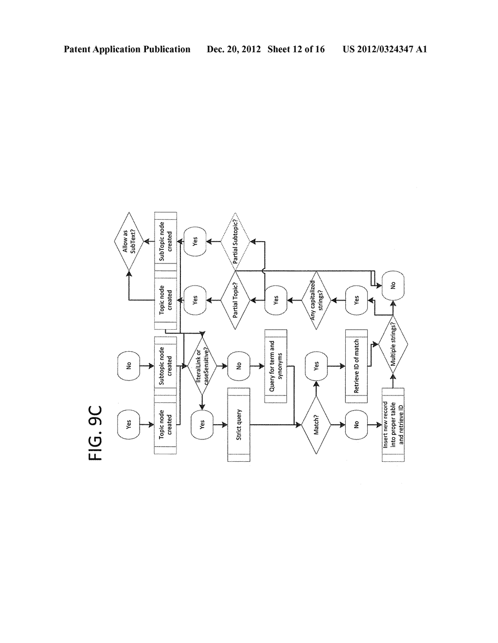 METHOD FOR PARSING, SEARCHING AND FORMATTING OF TEXT INPUT FOR VISUAL     MAPPING OF KNOWLEDGE INFORMATION - diagram, schematic, and image 13