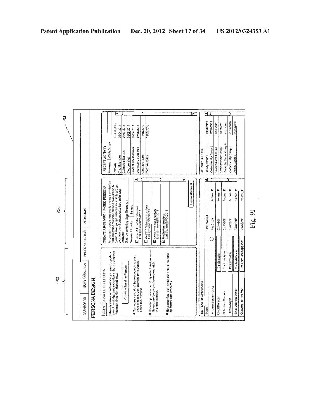 System and Method for Building and Managing User Experience for Computer     Software Interfaces - diagram, schematic, and image 18