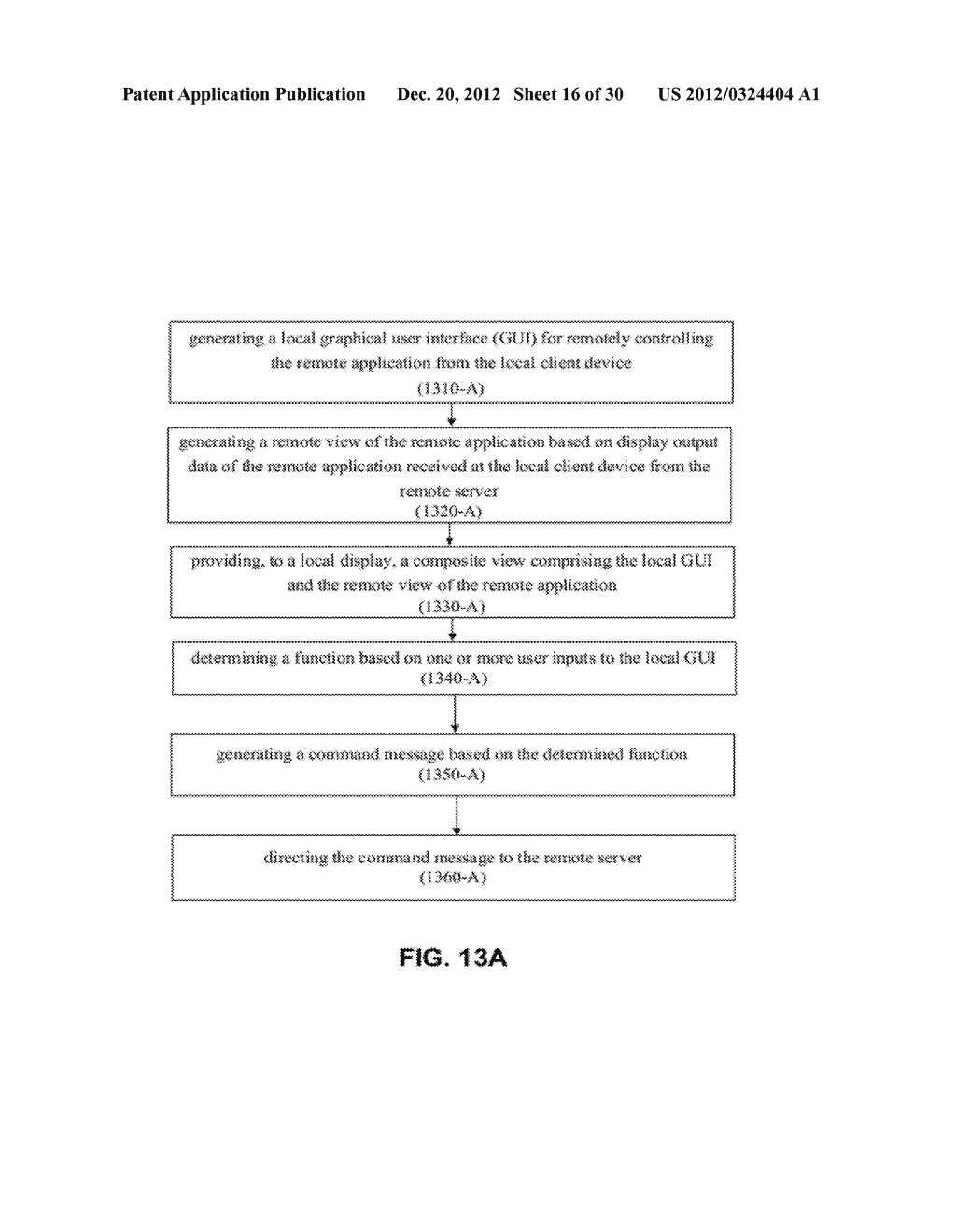 SYSTEM AND METHOD FOR RENDERING A REMOTE VIEW AT A CLIENT DEVICE - diagram, schematic, and image 17