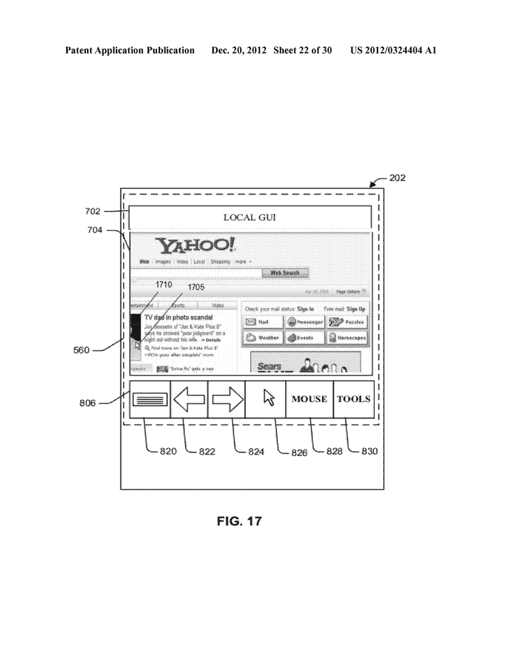 SYSTEM AND METHOD FOR RENDERING A REMOTE VIEW AT A CLIENT DEVICE - diagram, schematic, and image 23