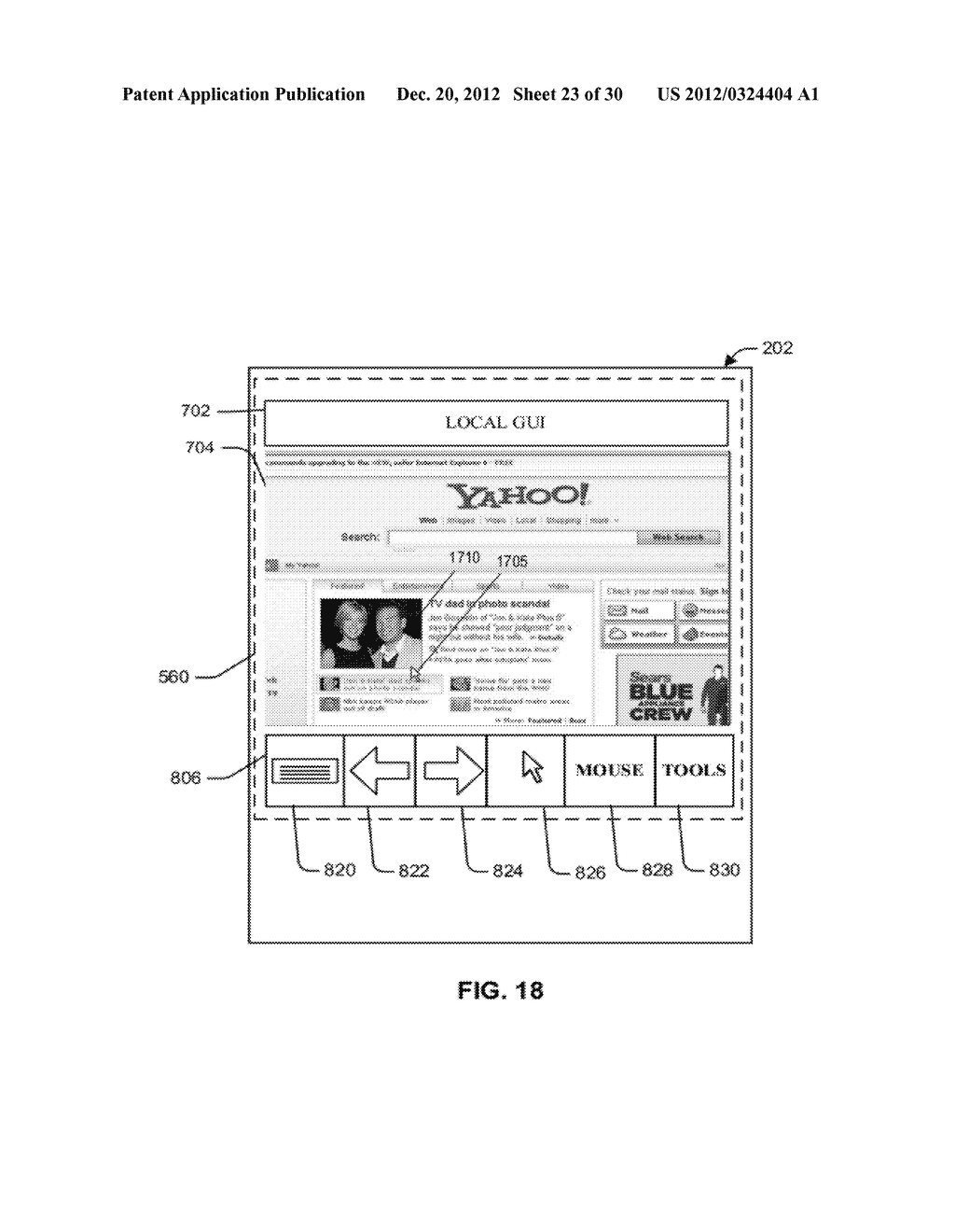 SYSTEM AND METHOD FOR RENDERING A REMOTE VIEW AT A CLIENT DEVICE - diagram, schematic, and image 24