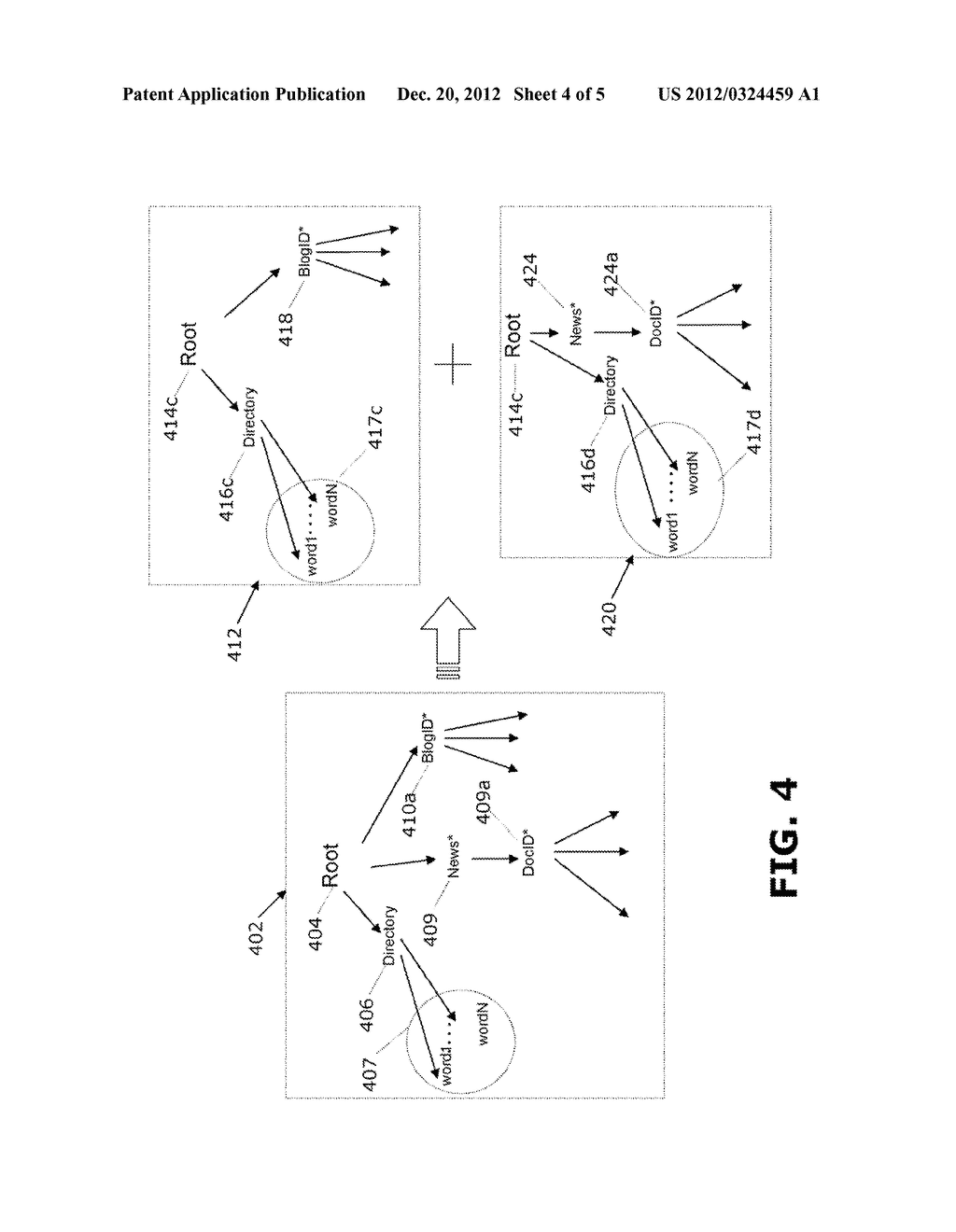 PROCESSING HIERARCHICAL DATA IN A MAP-REDUCE FRAMEWORK - diagram, schematic, and image 05