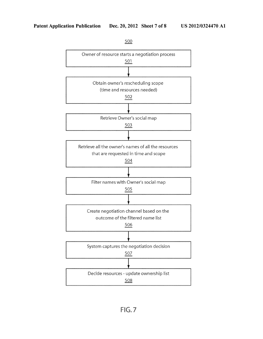SYSTEM AND METHOD FOR DYNAMIC RESCHEDULING OF MULTIPLE VARYING RESOURCES     WITH USER SOCIAL MAPPING - diagram, schematic, and image 08