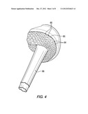 GLOVE HAVING REGION OF BOTH HIGH COEFFICIENT OF FRICTION AND HIGH     PERMEABILITY TO AMBIENT AIR diagram and image