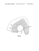 GLOVE HAVING REGION OF BOTH HIGH COEFFICIENT OF FRICTION AND HIGH     PERMEABILITY TO AMBIENT AIR diagram and image