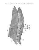 GLOVE HAVING REGION OF BOTH HIGH COEFFICIENT OF FRICTION AND HIGH     PERMEABILITY TO AMBIENT AIR diagram and image