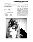 REUSABLE STRAPLESS LACE MASQUERADE diagram and image