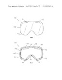 SPORTS GOGGLE diagram and image