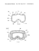 SPORTS GOGGLE diagram and image