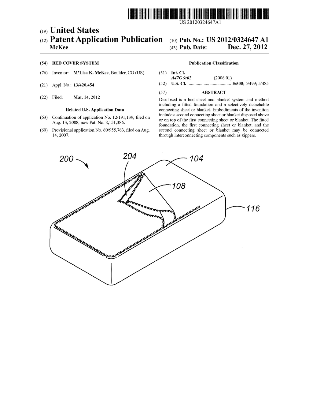 BED COVER SYSTEM - diagram, schematic, and image 01