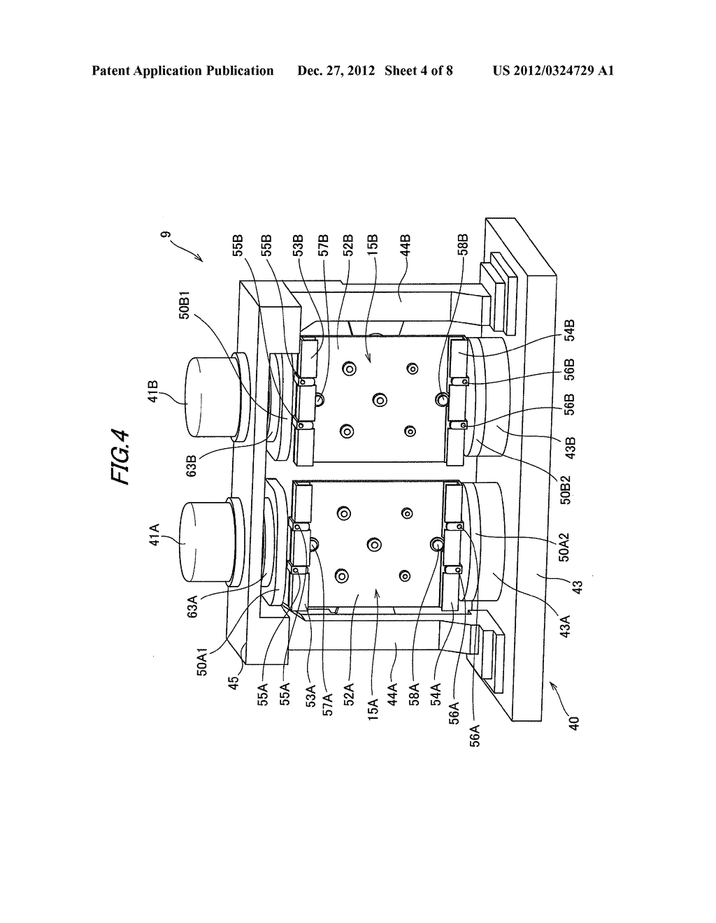 MACHINING METHOD AND MACHINING APPARATUS OF VALVE HOLES OF CYLINDER HEAD,     AND CLAMP DEVICE - diagram, schematic, and image 05