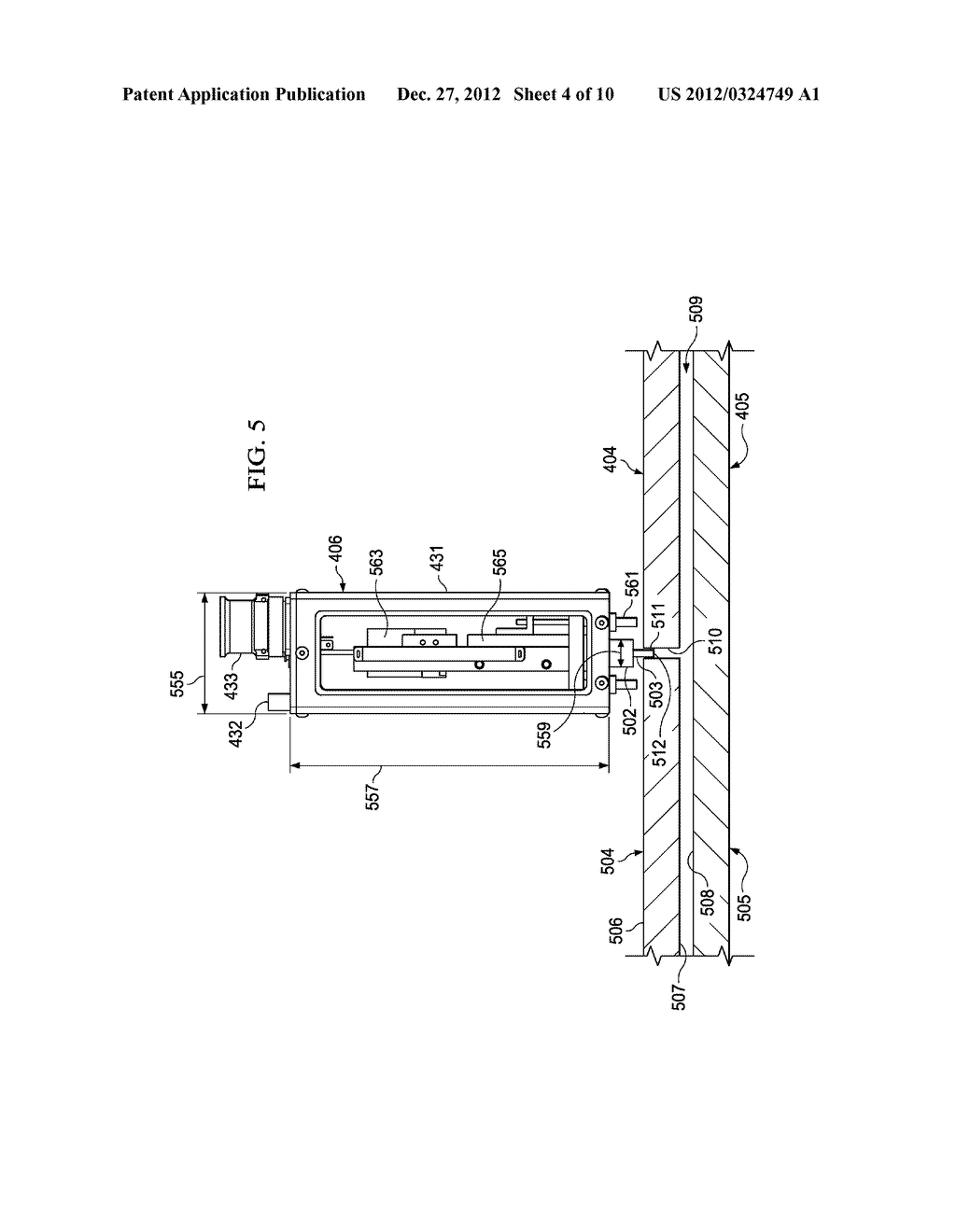 METHOD AND APPARATUS FOR MEASURING SPACES WITH LIMITED ACCESS - diagram, schematic, and image 05
