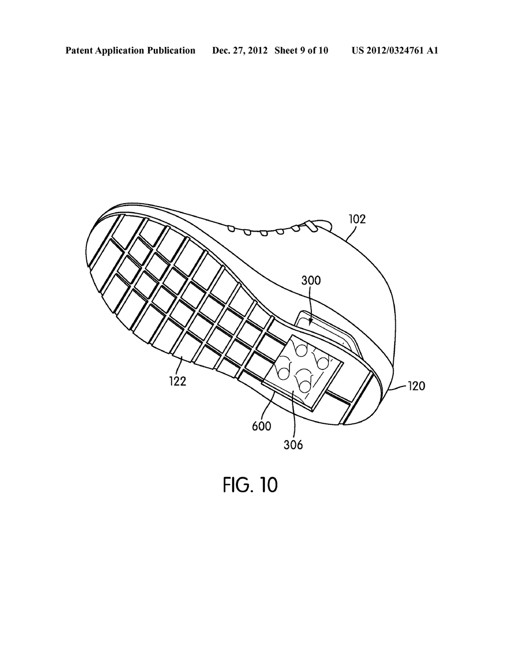 Article Of Footwear With A Cavity Viewing System - diagram, schematic, and image 10