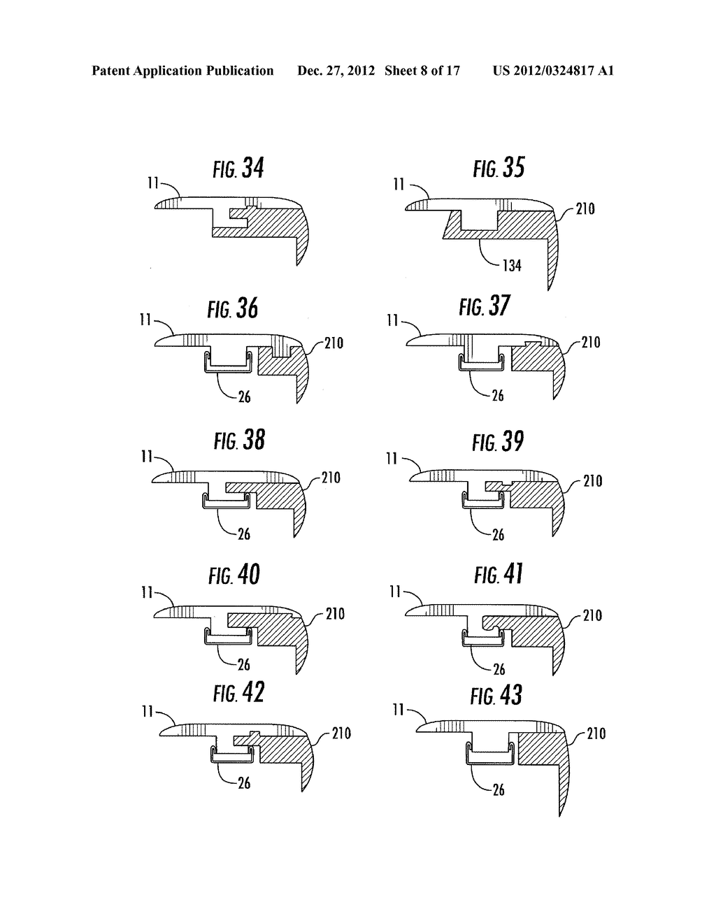 TRANSITION MOLDING AND INSTALLATION METHODS THEREFOR - diagram, schematic, and image 09