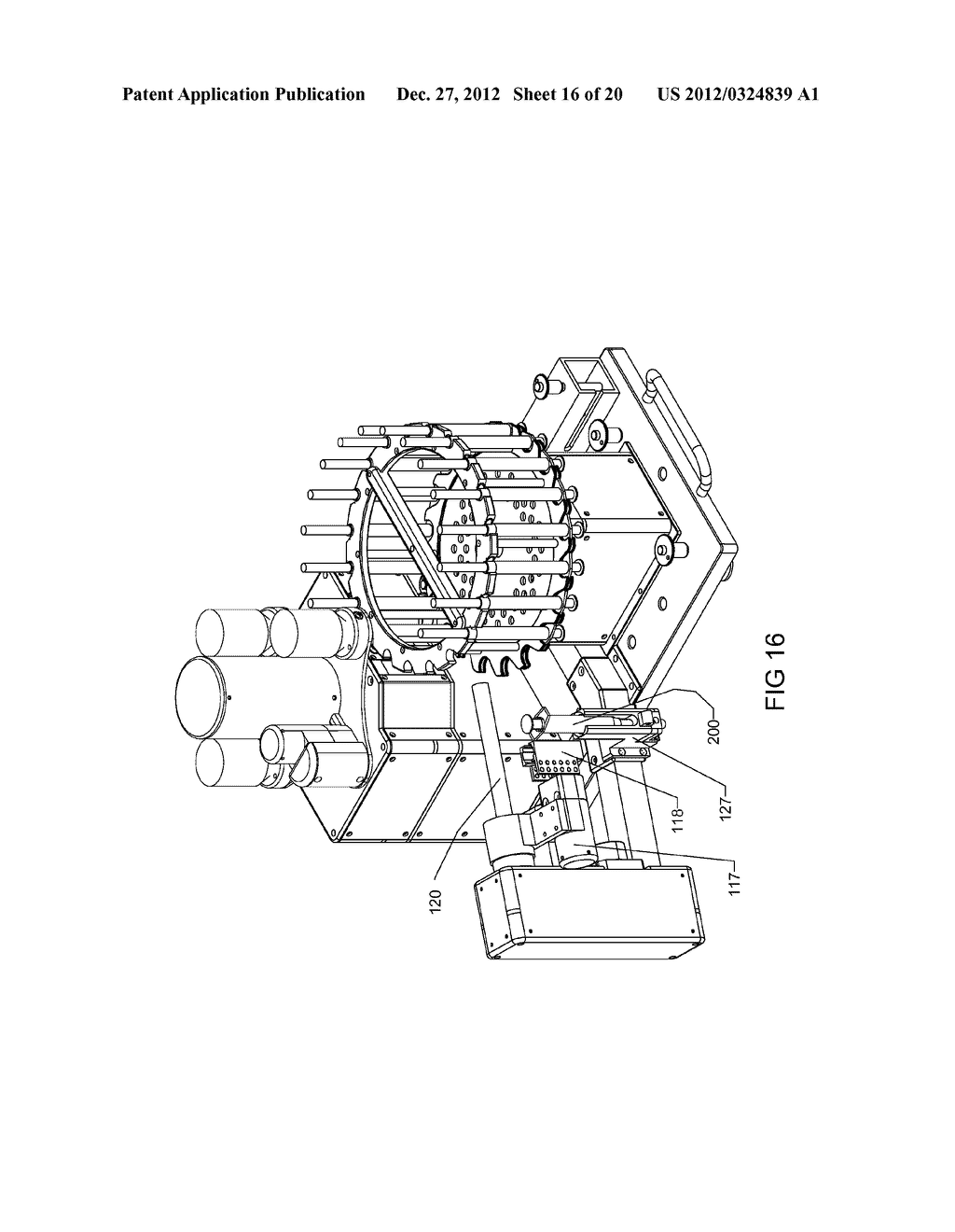 AUTOMATED SYRINGE FILLER AND LOADING APPARATUS - diagram, schematic, and image 17