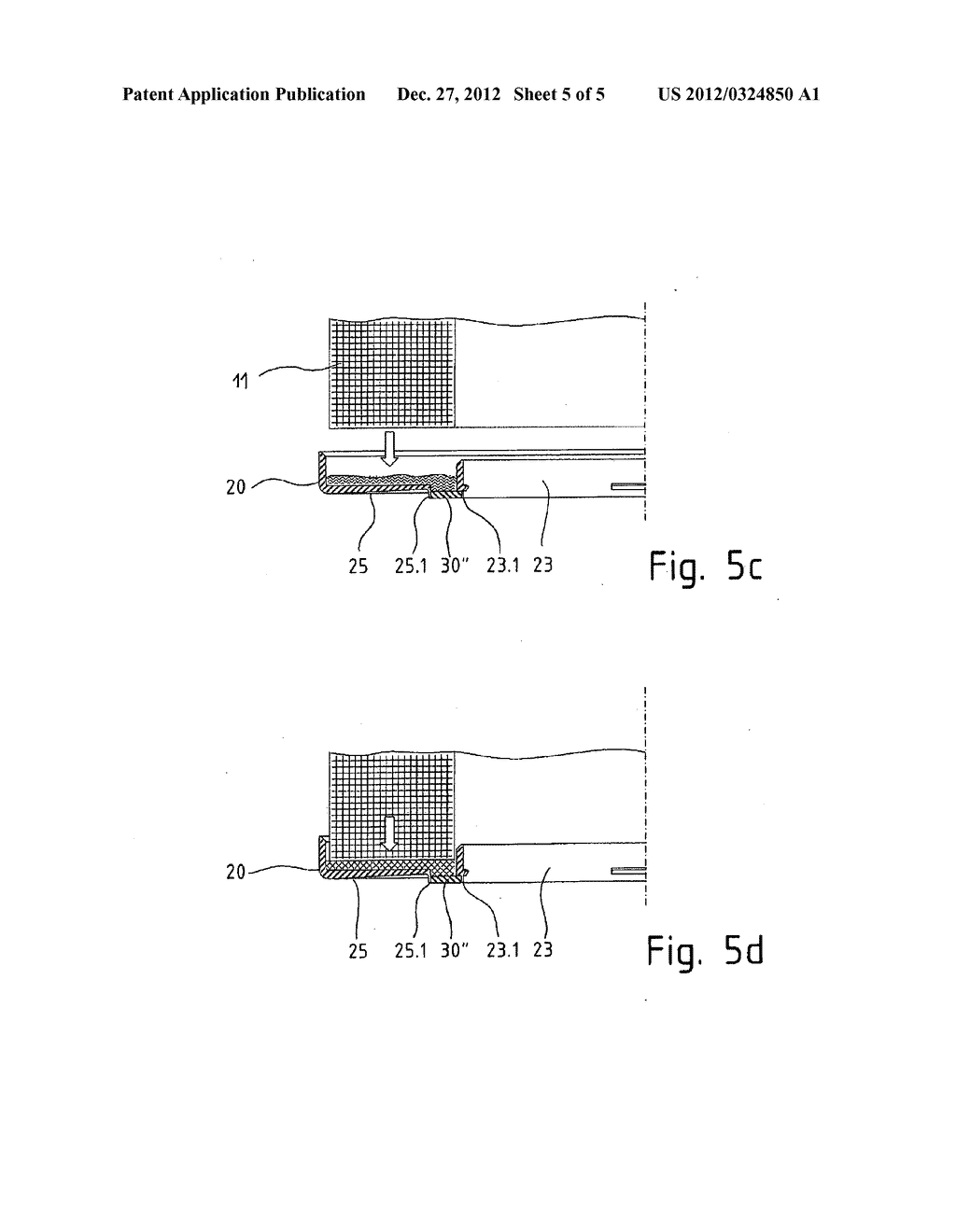 Air Filter Element with Covered Terminal Disks - diagram, schematic, and image 06