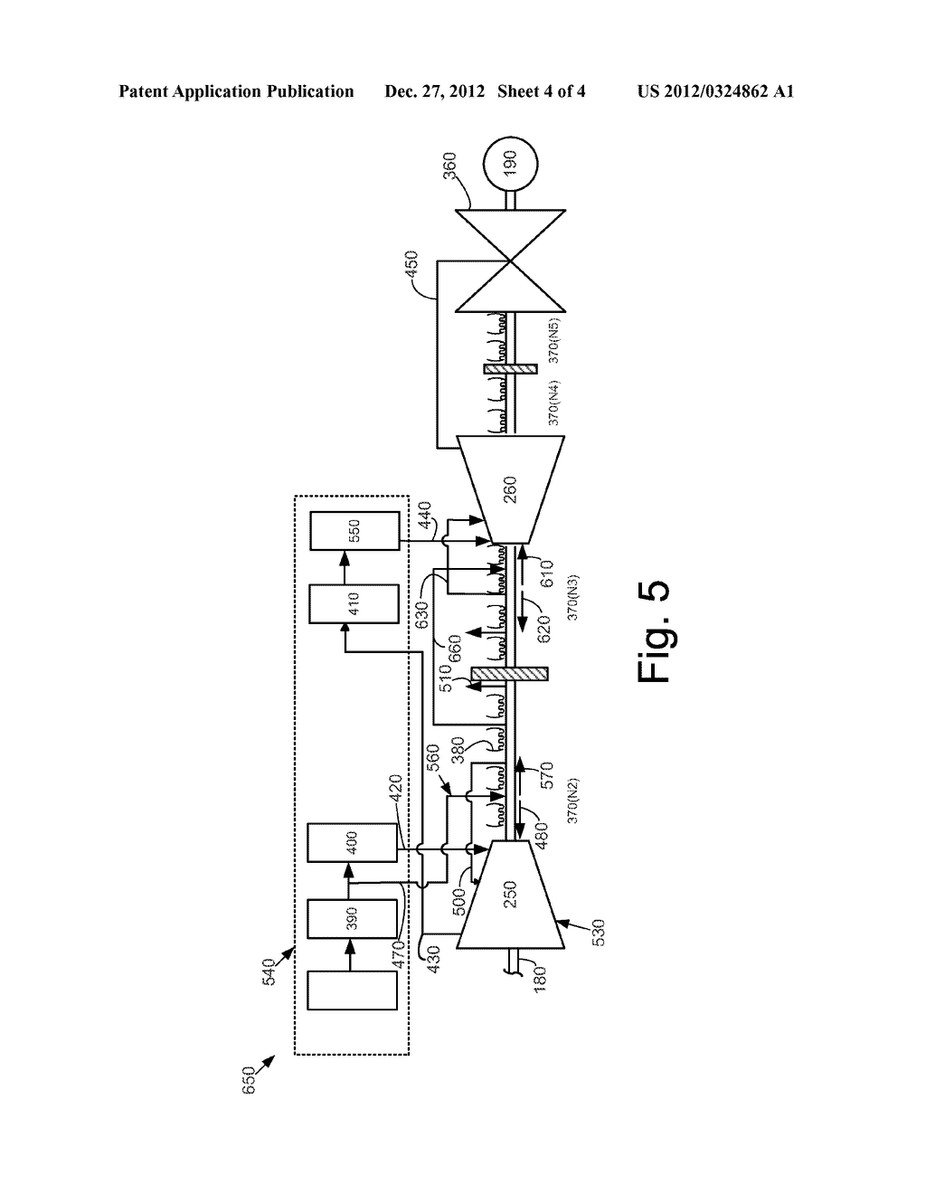 SYSTEMS AND METHODS FOR STEAM TURBINE WHEEL SPACE COOLING - diagram, schematic, and image 05