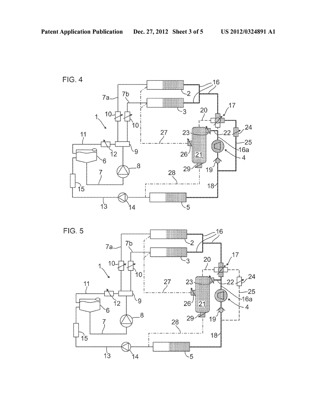 METHOD AND APPARATUS FOR RECOVERING HEAT AND CONVERTING IT INTO MECHANICAL     POWER IN A DRIVE SYSTEM FOR MOTOR VEHICLES - diagram, schematic, and image 04