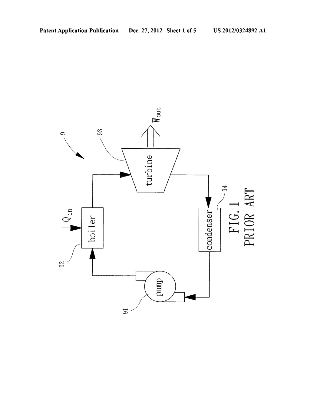 Power System Driven By A Low-Temperature Heat Source - diagram, schematic, and image 02