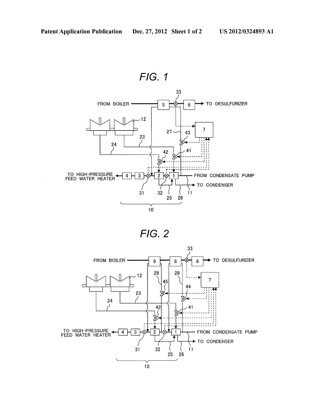 Coal-Fired Power Plant, and Method for Operating Coal-Fired Power Plant - diagram, schematic, and image 02