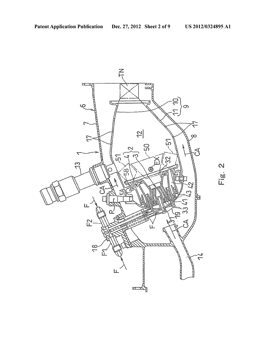 FUEL SUPPLY DEVICE OF GAS TURBINE ENGINE - diagram, schematic, and image 03