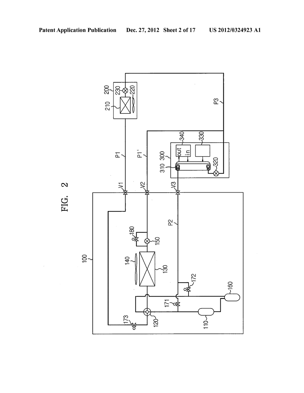 HEAT PUMP AND METHOD FOR CONTROLLING THE SAME - diagram, schematic, and image 03