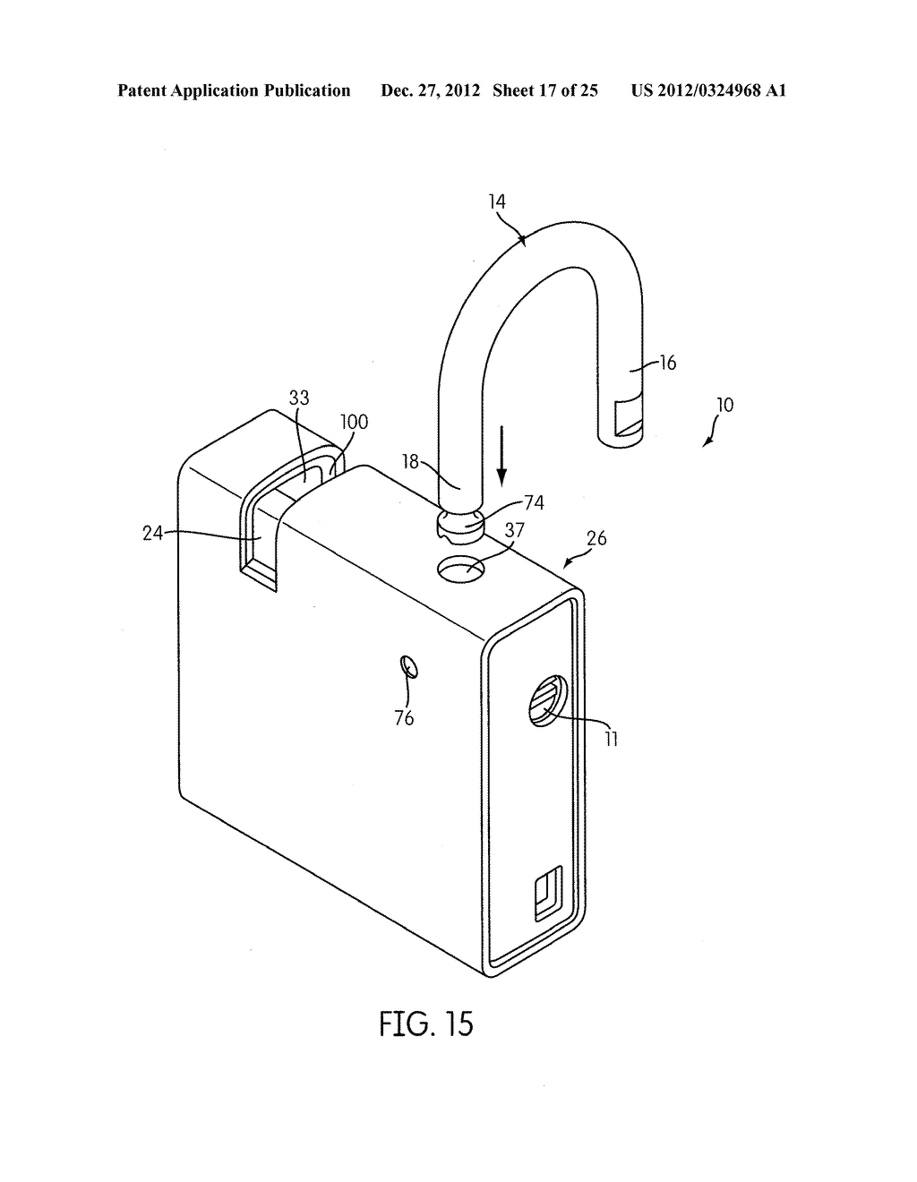 ELECTRONIC AND MANUAL LOCK ASSEMBLY - diagram, schematic, and image 18