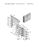 Single and Double End Modular Yarn Feed Enabling Half Gauge Shifting Using     Double End Yarn Drives diagram and image