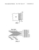 Single and Double End Modular Yarn Feed Enabling Half Gauge Shifting Using     Double End Yarn Drives diagram and image