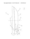 Hull design with engine air flow system diagram and image