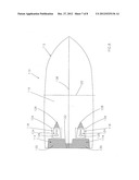 Hull design with engine air flow system diagram and image